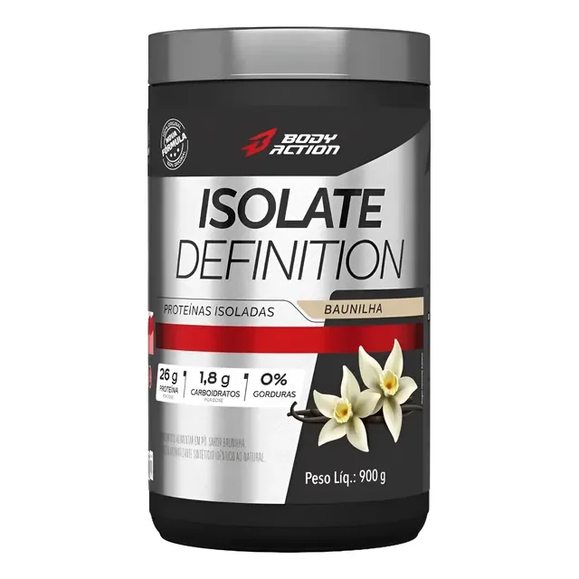 Whey Isolado Proteína 100% Isolada 900g Body Zero Açúcar