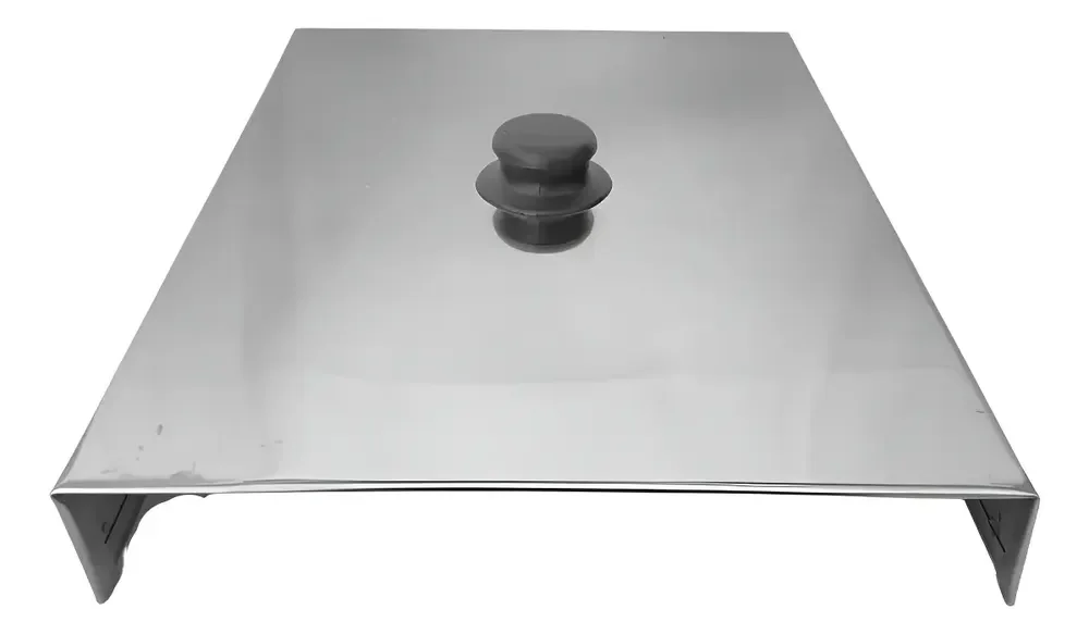 Tampa Para Fritadeira Elétrica  2/3 Litros Inox Tampa Fritadeira 2l