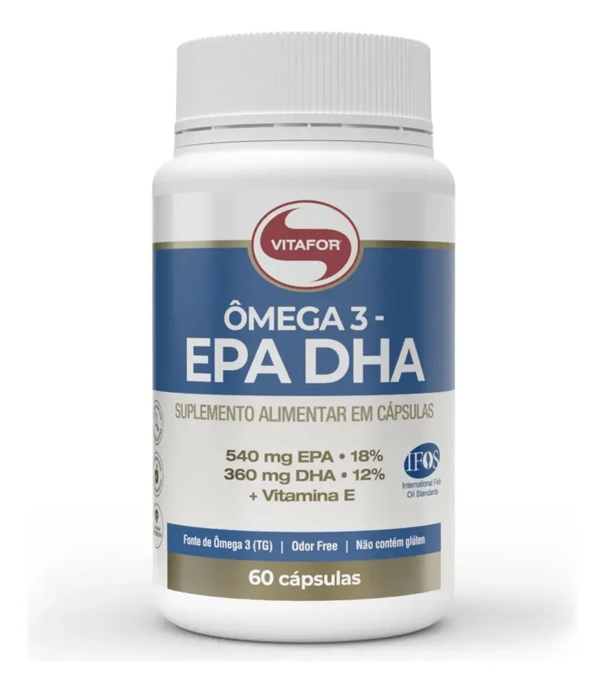 Suplemento Ômega 3 Epa Dha 60 Cápsulas Vitafor