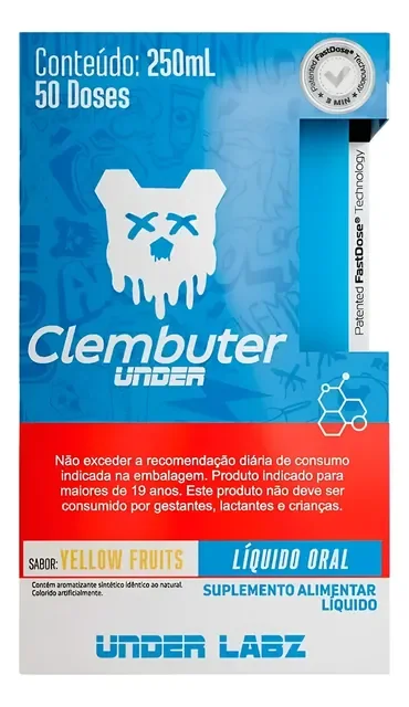 Clembuter Under Fast Dose Termogênico Cafeína Under Labz