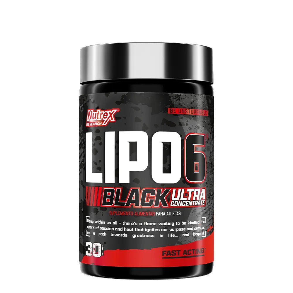 Termogênico Lipo-6 Black Ultra Concentrado 30 Caps Nutrex Research