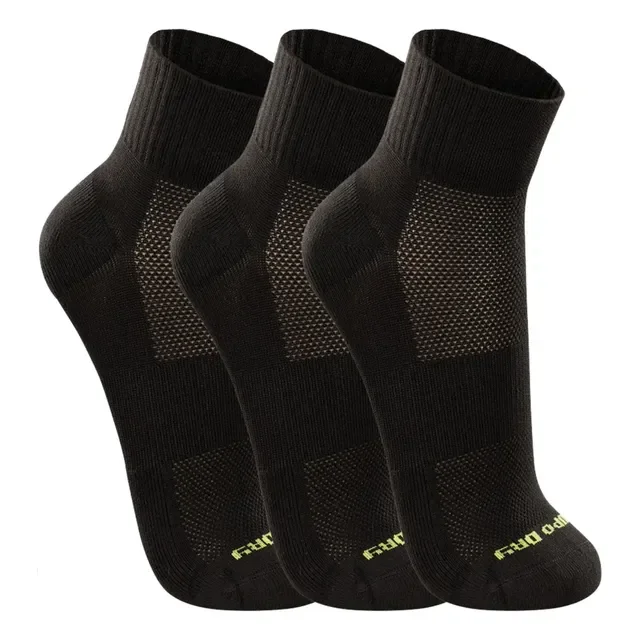 Meia Lupo Dry Fit Academia Corrida Cano Médio Poliamida Kit3