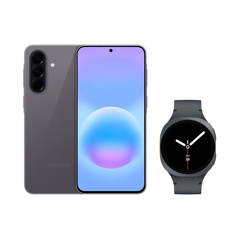 Samsung Combo Galaxy A57 5G (128GB) - Cinza + Galaxy Watch8 BT 40mm - Grafite