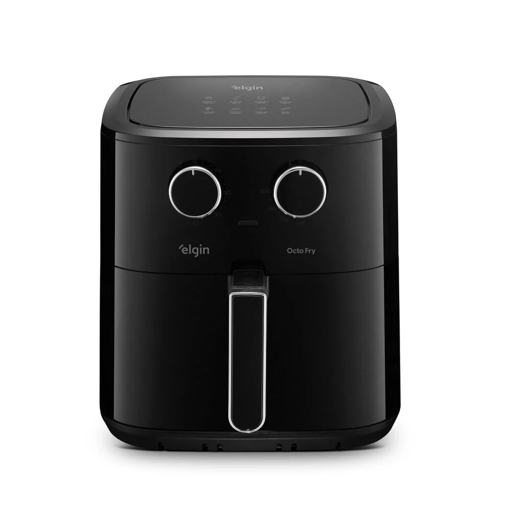 Fritadeira Air Fryer Octo Fry Elgin – 8 Litros 1.800W 110V