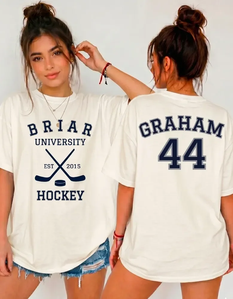 Camiseta Série Off Campus Hockey Briar University Gaham Off White M