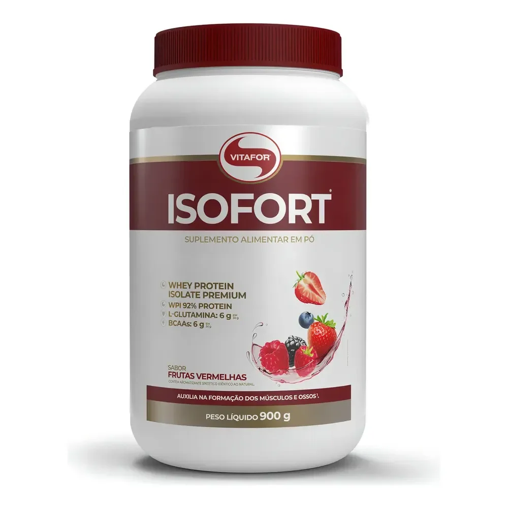 Isofort Frutas Vermelhas 900g Vitafor Frutas Vermelhas