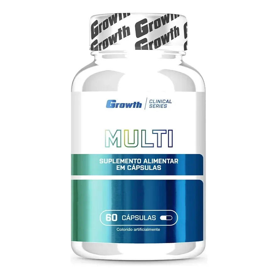 Multivitamínico 60 Cáps. Growth Supplements - Sem Sabor Sem Sabor