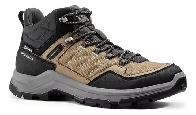 Bota Masculina Impermeável De Trilha Mh100 Quechua