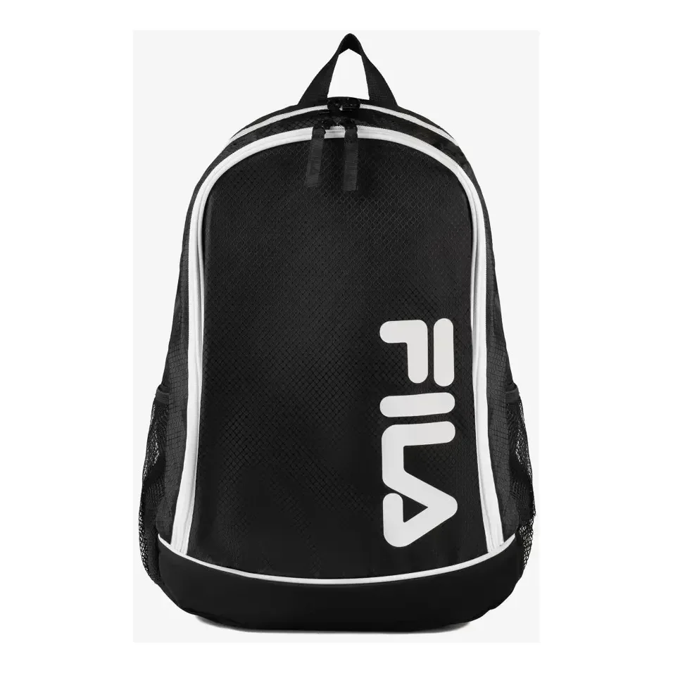 Mochila College Letter Fila Preto Liso