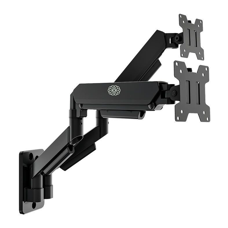 Suporte Articulado de Parede Para Monitor Zinnia Fortress 200, Pistao a Gas,17 Pol. A 32 Pol., Preto