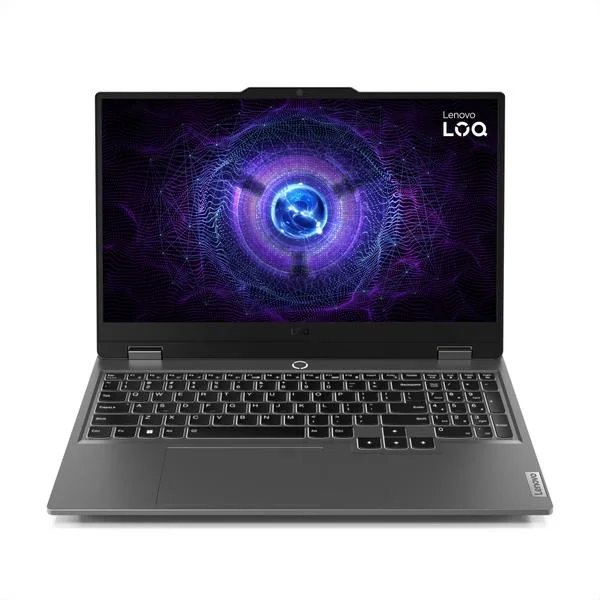 Notebook Gamer Lenovo LOQ 15IRX9 Intel Core i7-13645HX 16GB 512GB SSD RTX 4050 Linux 15.6" - 83KHS00600 Luna Grey