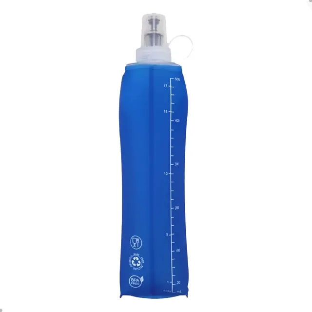 Garrafa Dobrável Corrida Hidratação Soft Flask 500ml E 250ml