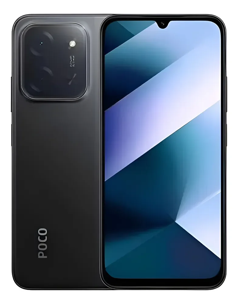 Celular Xiaomi Poco C85 Dual Sim Nfc 8gb Ram 256gb + Brinde Preto