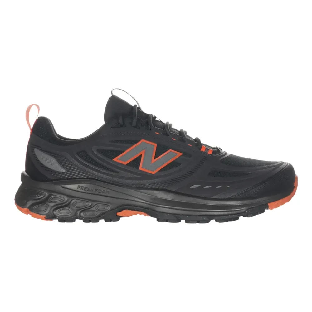 Tênis Masculino New Balance 410 V9 Fresh Foam Original Preto/orange 39 Br