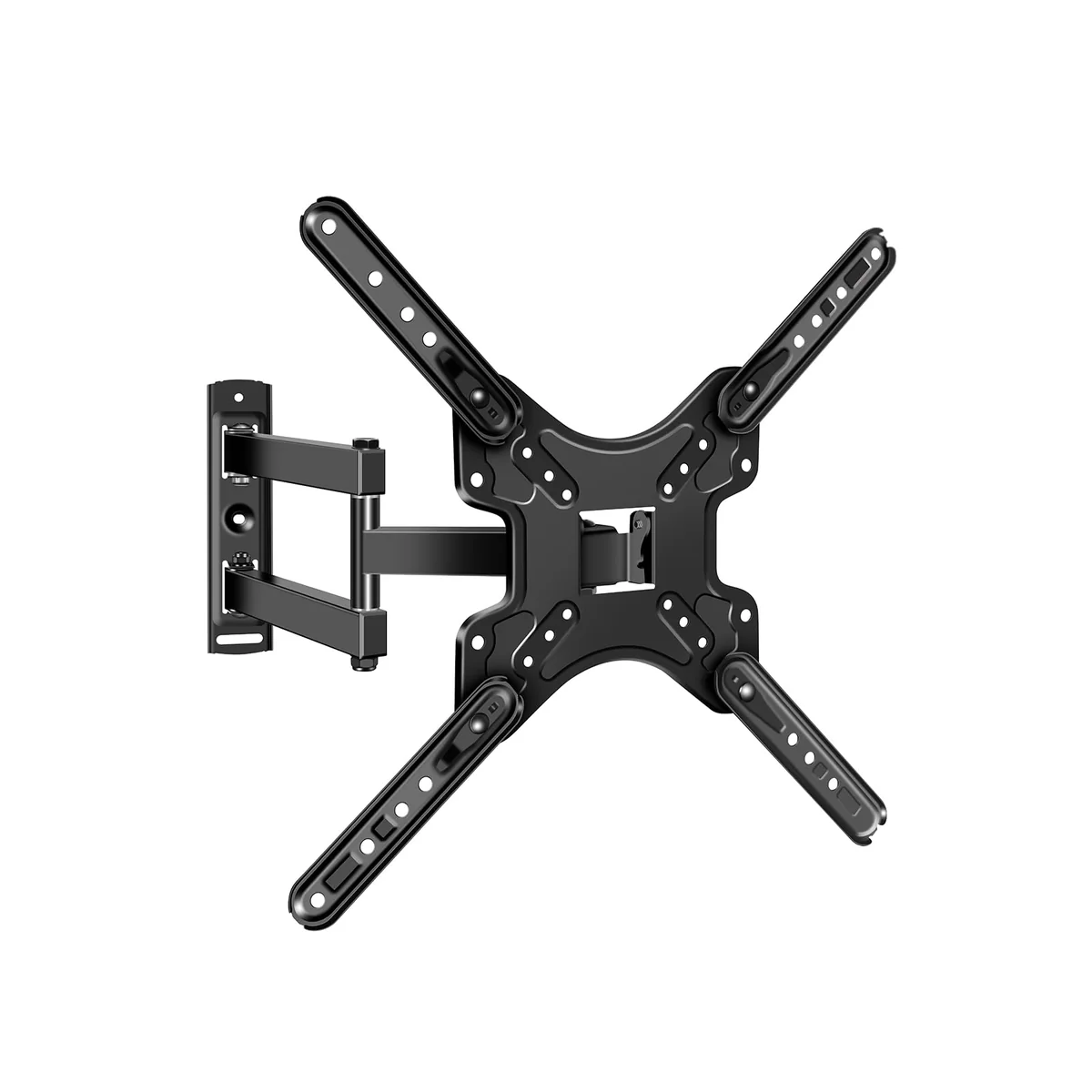 Suporte de Parede Articulado para TV 14" a 58", Suporte Telescópico com Rotação e Inclinação, VESA até 400x400, Carga Máxima de 35 kg, Distância da Parede 55 a 420 mm