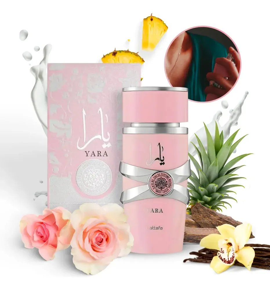 Perfume Yara lattafa feminino 100ml edp