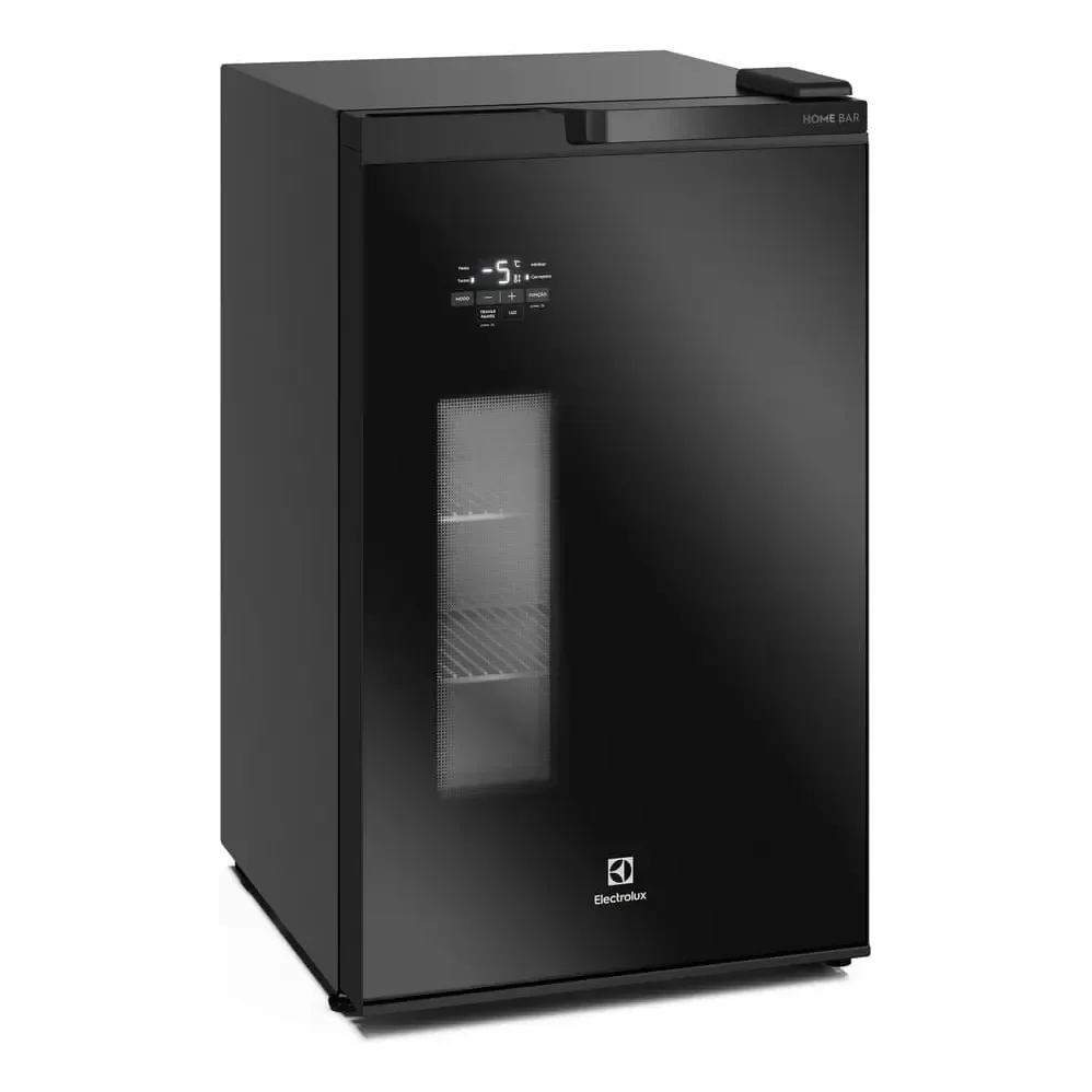 Cervejeira Home Bar Electrolux Frost Free 100l Porta De Vidro Preta (eb100 Preto 127v