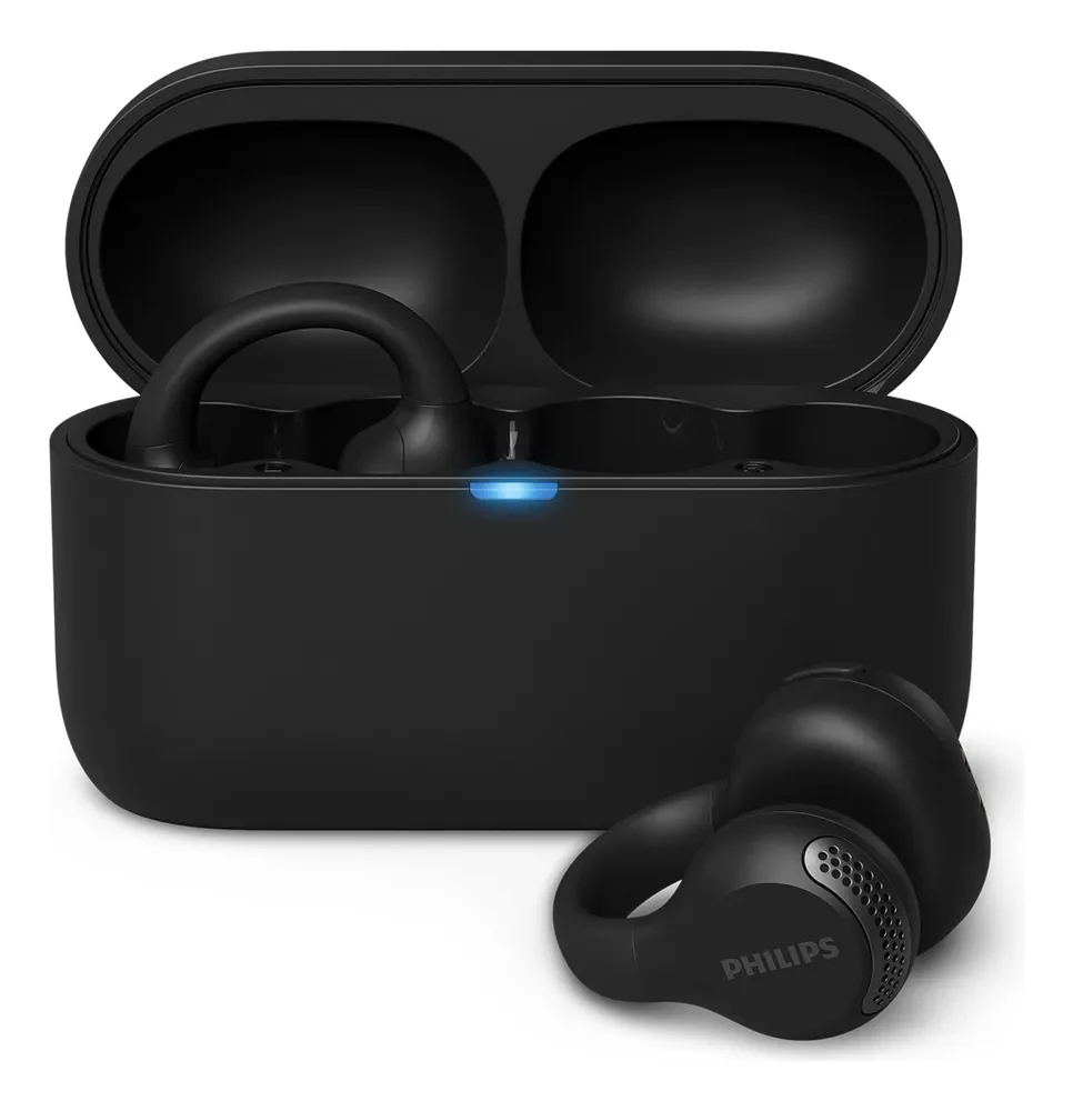 Fone De Ouvido Ear Cuff Sem Fio Philips Bluetooth Preto Taq2000bk/00