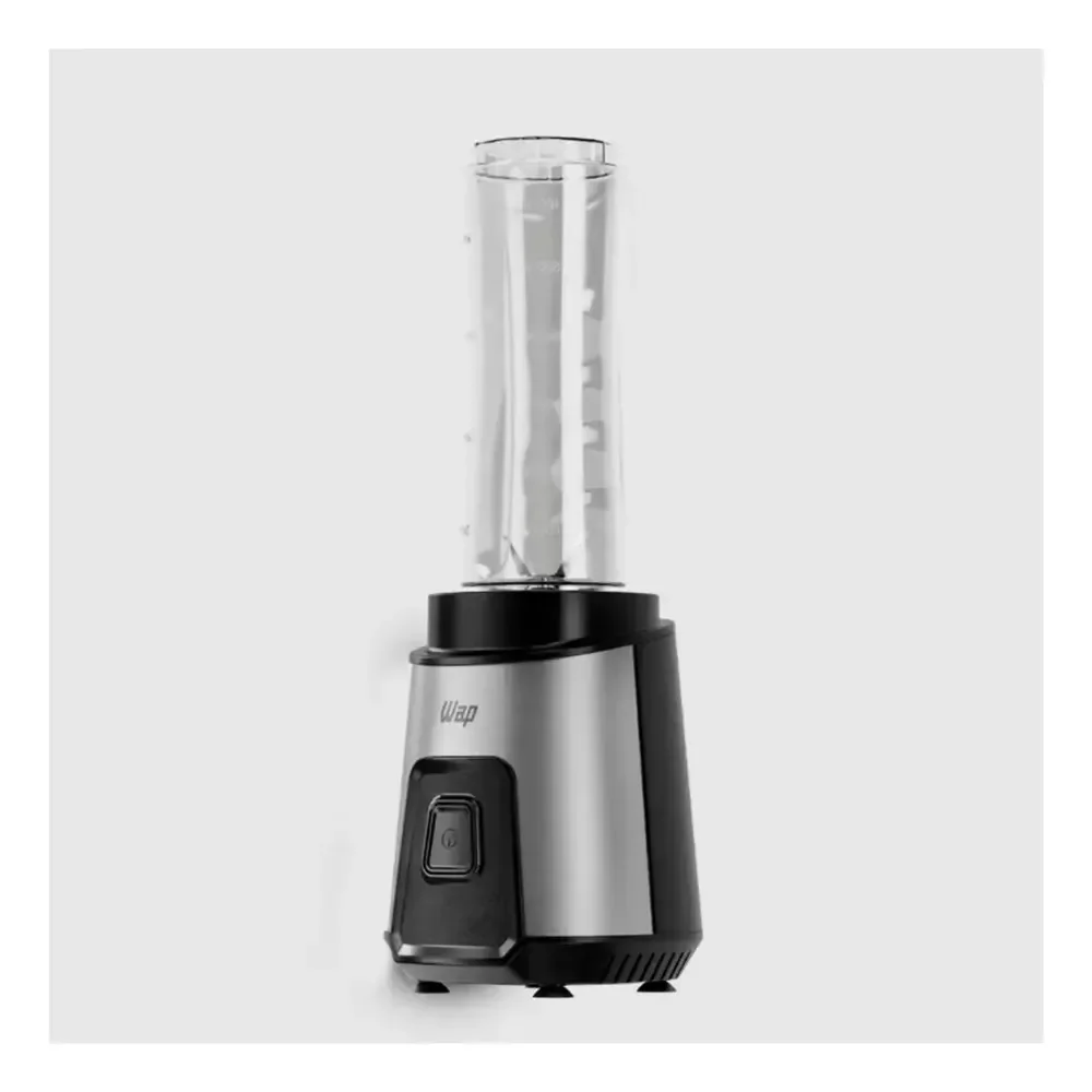 Liquidificador Portátil Wap Blender Go Wbg600 Preto E Inox 127v