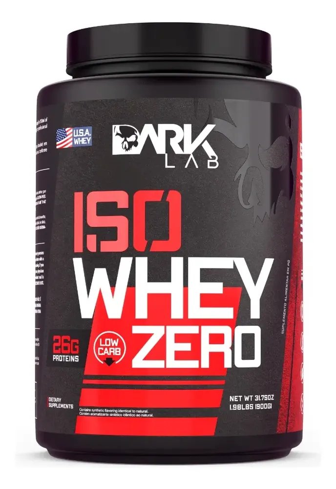 Whey Isolado Zero Carb 900g Baunilha - Dark Lab (Low Carb)