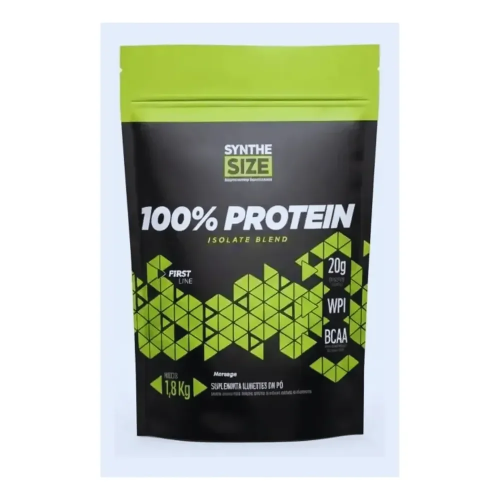 100% Protein Isolate Blend 1,8kg - Synthesize Chocolate