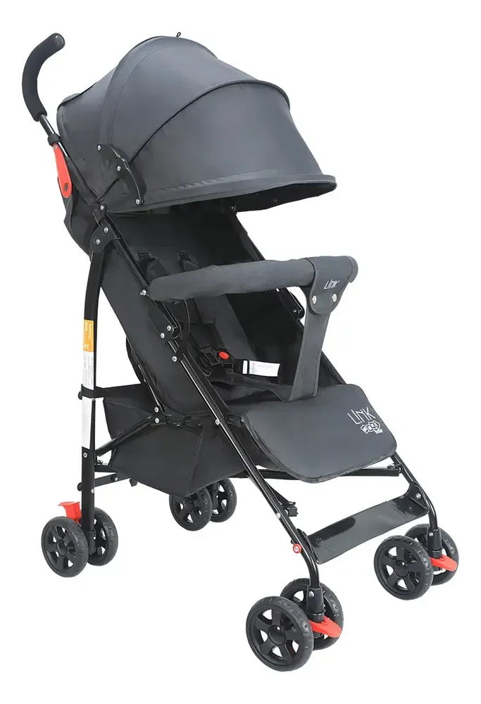 Carrinho Guarda Chuva De passeio Maxi Baby Até 15kgs cor Preto