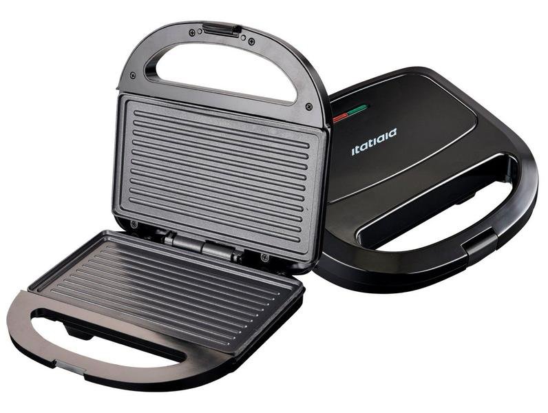 Sanduicheira Grill Itatiaia Essencial 750W Preto SDESS1003
