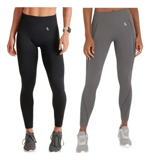 Kit 2 Calças Legging Sem Costura Max Lupo Original