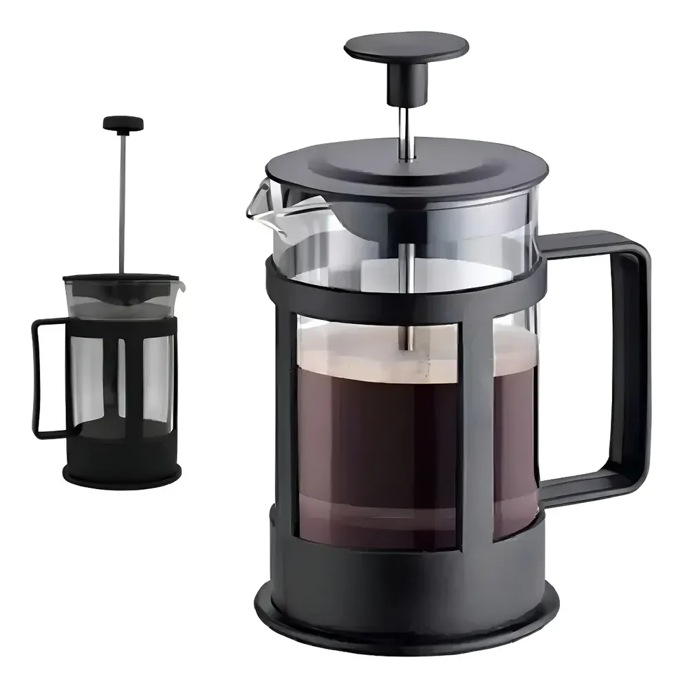 Prensa Francesa Home Vidro Preto 350ml