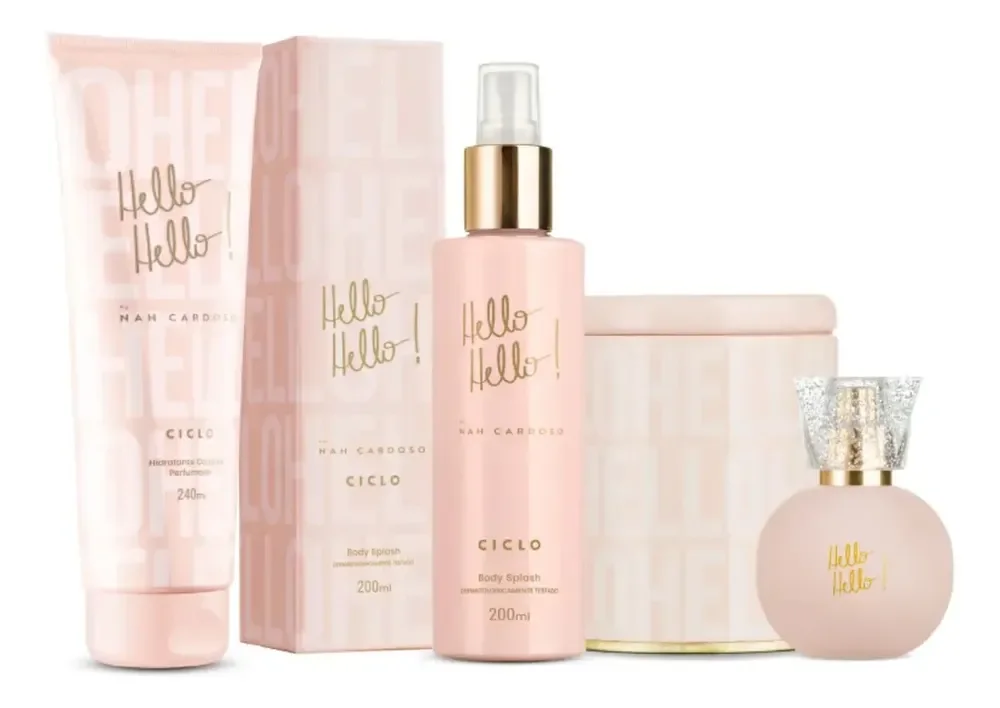 Ciclo Hello Hello para Ela com Deo Colônia e Body Splash