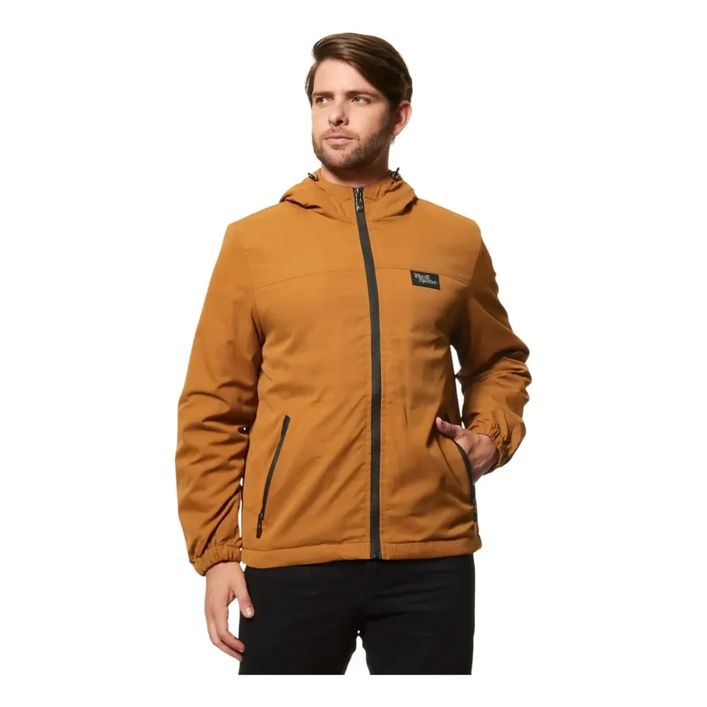 Jaqueta Red Nose Masculina Sarja Capuz 9510014 Mostarda M Lisa