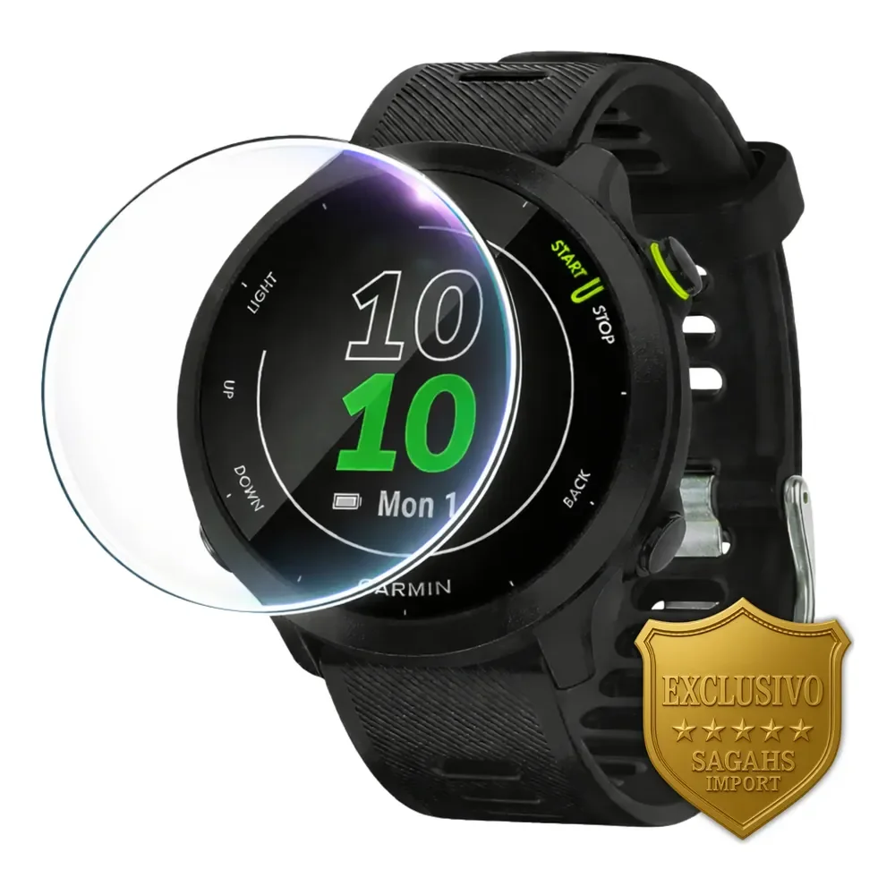 Película Para Garmin Forerunner 55 Smartwatch Redondo Gel