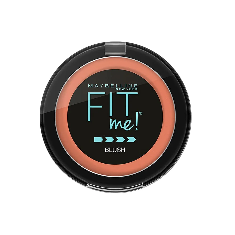 Maybelline NY Fit Me Blush em Pó Alta Pigmentação Efeito Natural Pêssego 4g