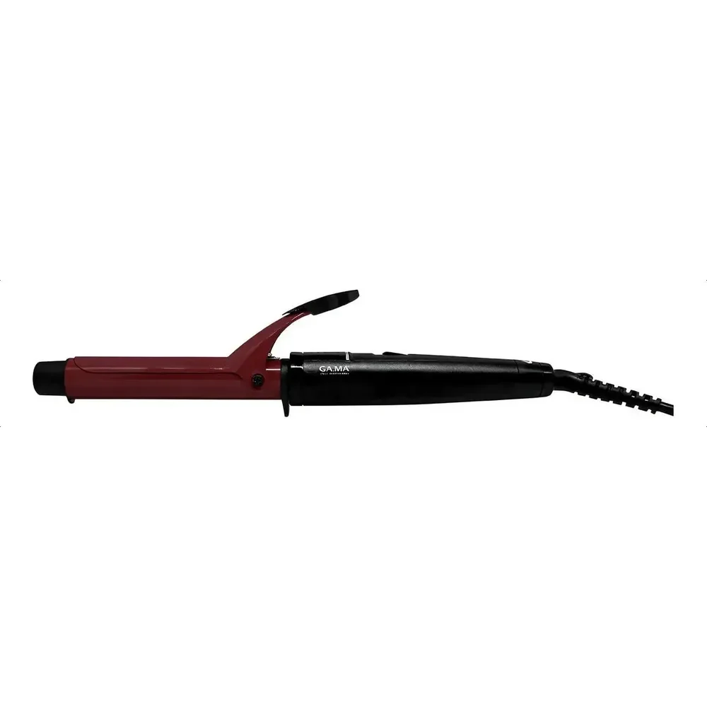 Gama Modelador De Cachos Ceramic Nano Tourmaline New 25mm Italy Vermelho 127/220v