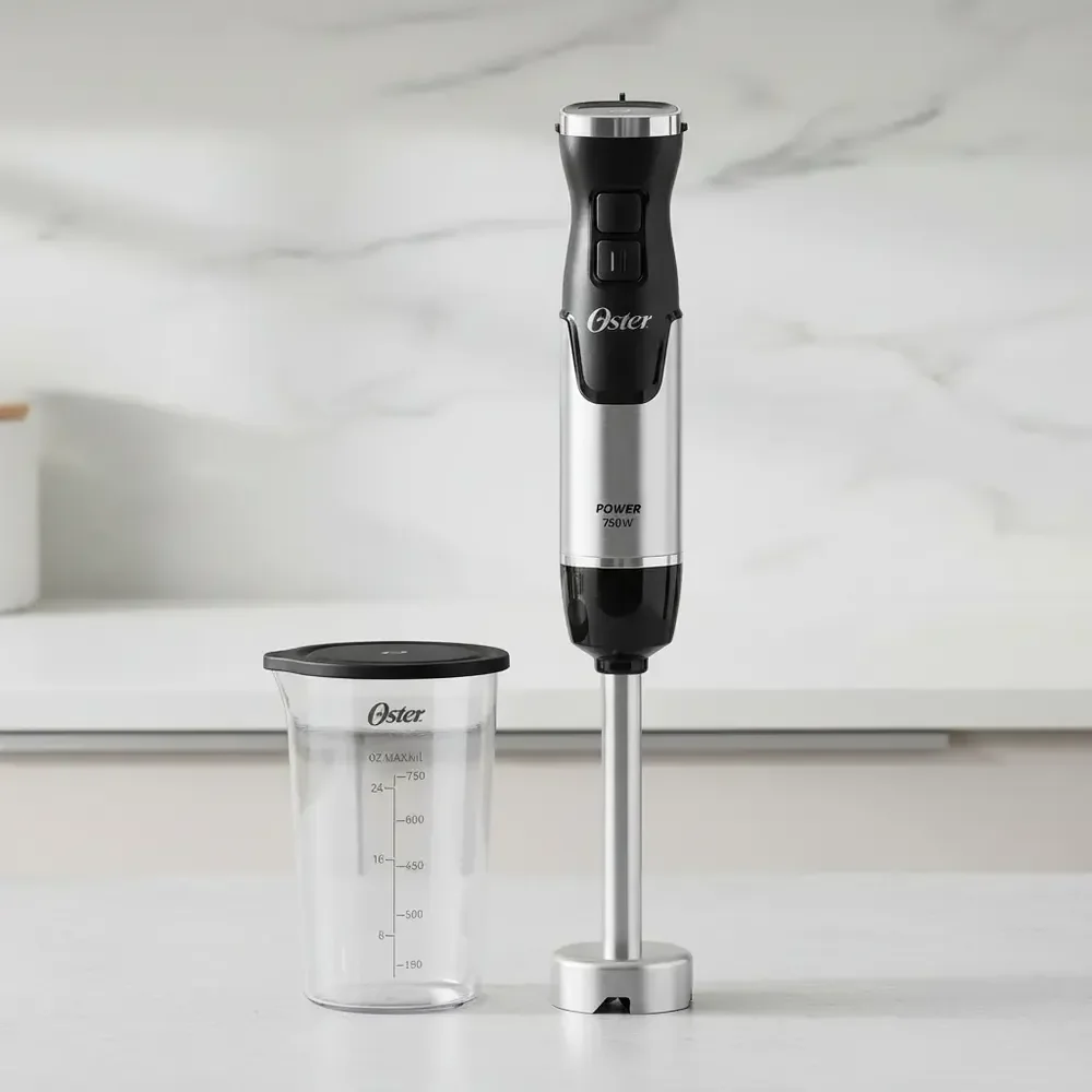 Mixer Power Oster Black Inox Omix370 220v