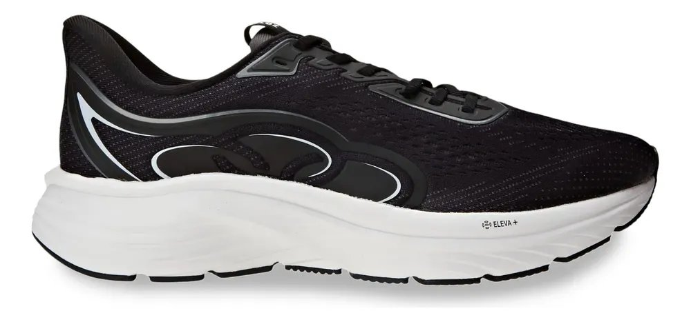 Tênis Masculino Olympikus Veloz 3 Preto Liso 40 Br