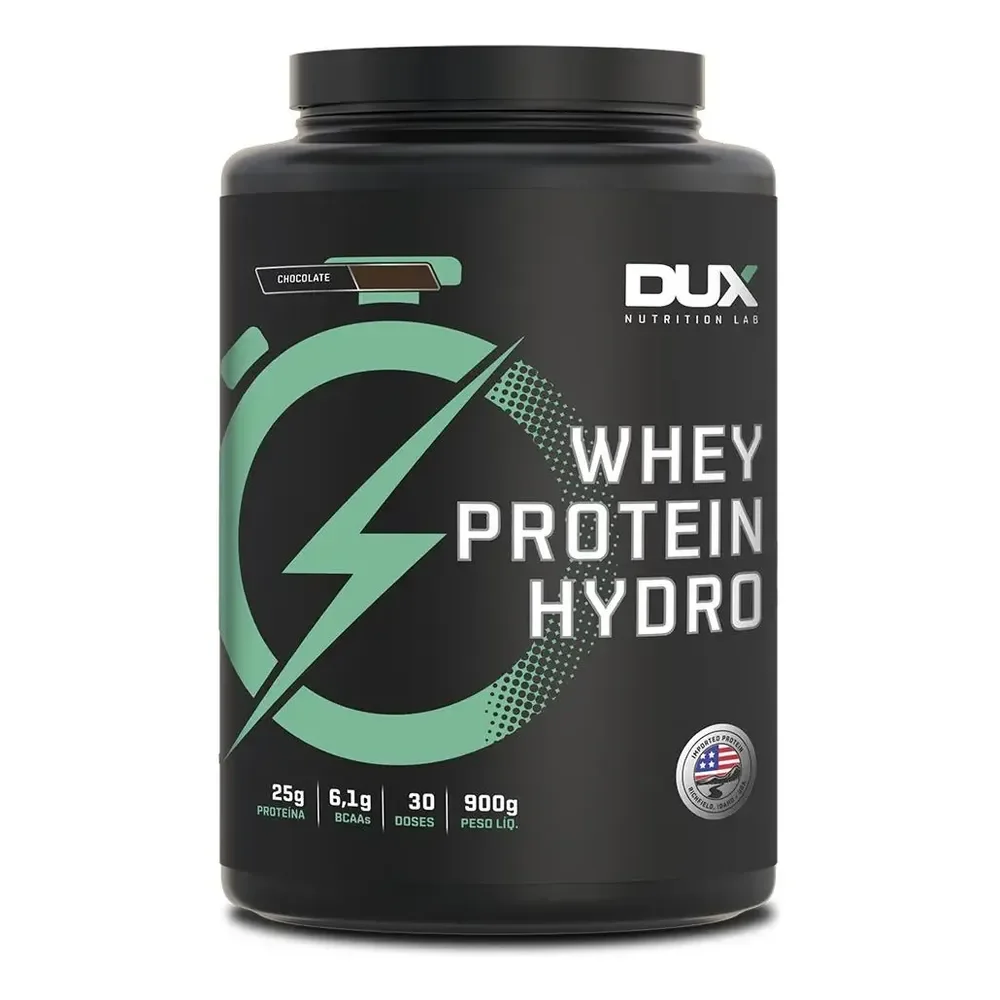 Whey Protein Hydro - Pote 900g Sabor Baunilha