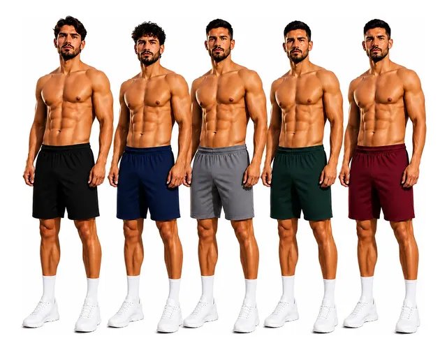 Kit 5 Bermuda Masculina Short Calção Futebol Academia Praia