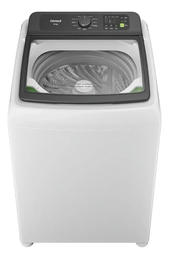 Máquina de Lavar Consul 16Kg Branca com Modo Eco - CWN16AB