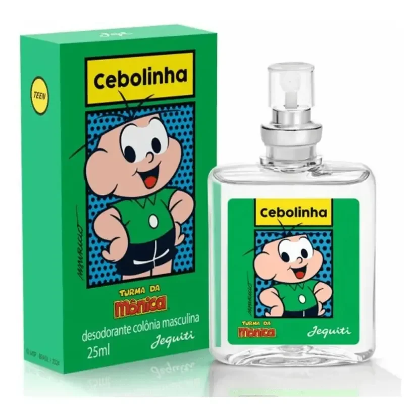 Perfume Colônia Cebolinha 25ml Jequiti Turma Da Mônica