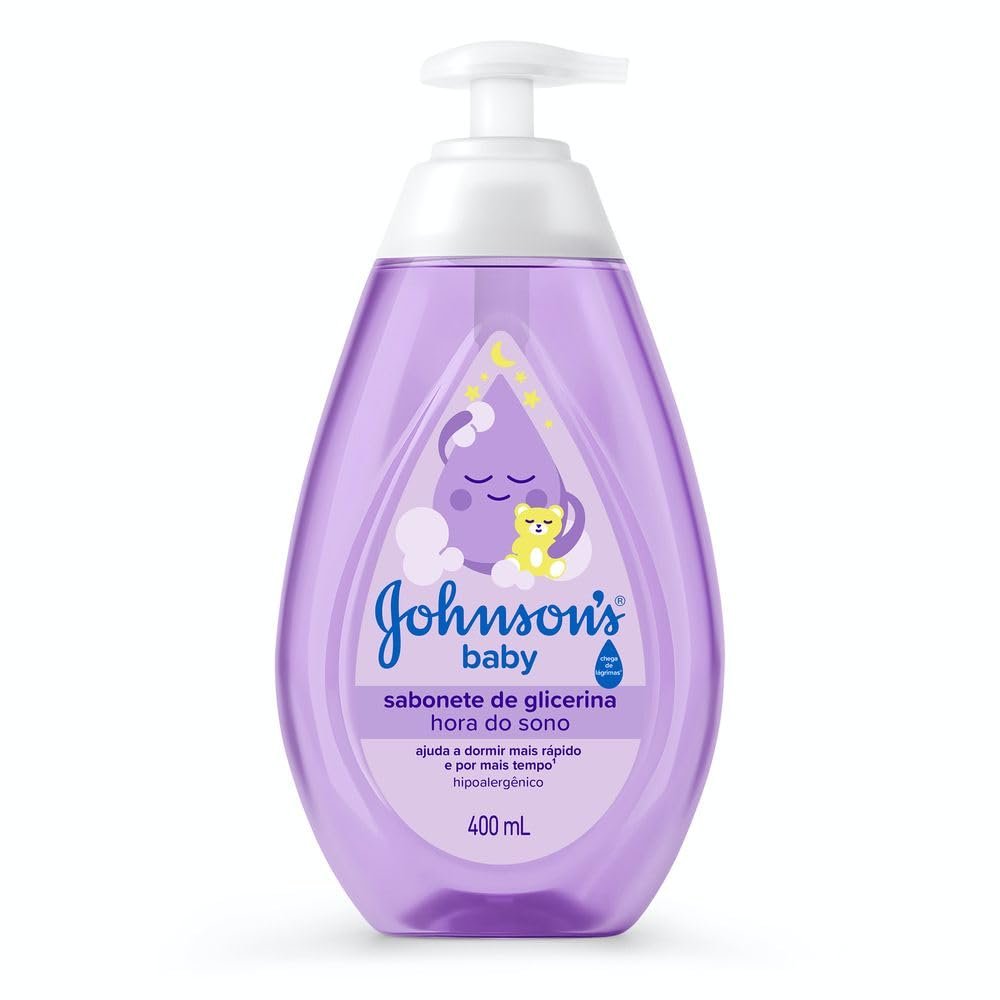 Sabonete Líquido Johnson's Baby Hora do Sono, Lavanda, 400ml