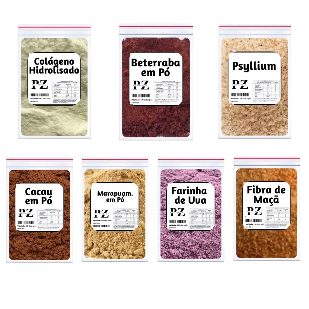 Farinha Da Felicidade Da Mulher Funcional Com Colágeno 100% Natural