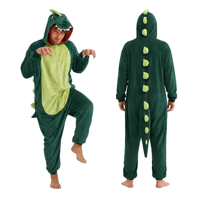 Kigurumi Dinossauro Unissex Adulto Cosplay - Pronta Entrega