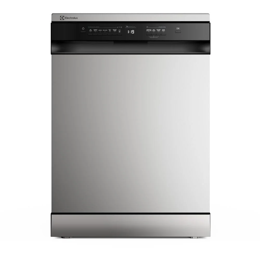Lava-Louças Electrolux 14 Serviços Inox com Programa Lava e Seca 220v LS14E
