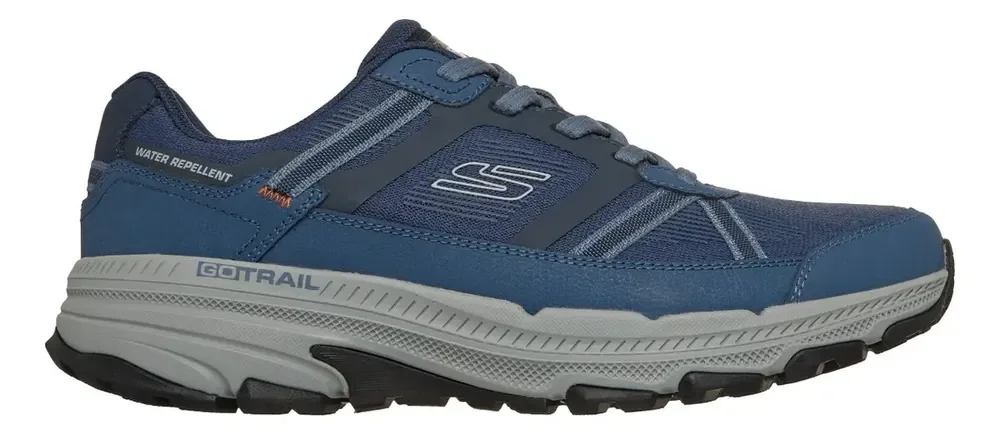 Tênis De Trilha Masc Go Run Trail Altitude 2.0 Skechers Azul Escuro Lisa 41 Br