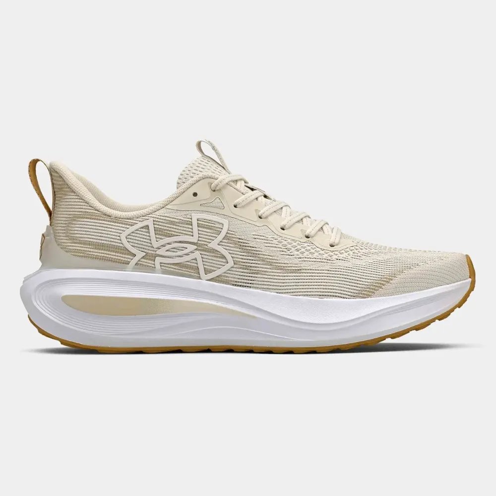 Tênis Masculino Charged Skyline 5 Under Armour Bege Liso 40 Br