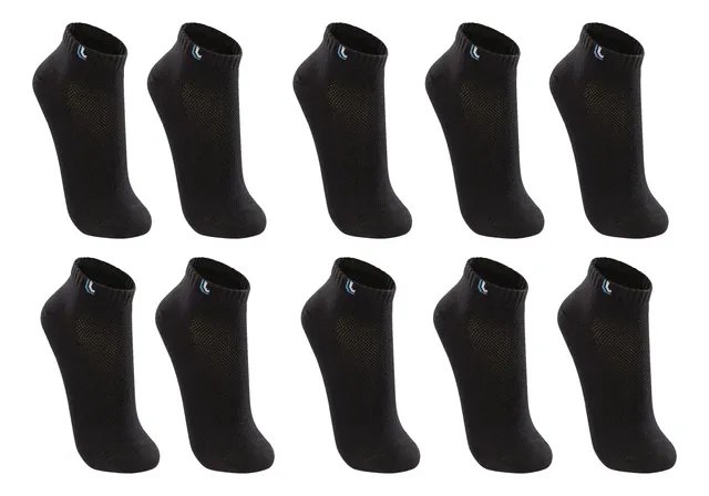 Kit Com 10 Pares De Meia Curta Algodão Adulto Lupo