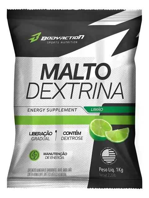 Malto Dextrina 1kg Bodyaction Carboidrato Rapido