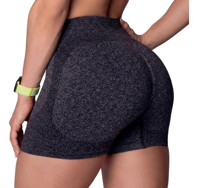Short Academia Empina Levanta Bumbum Push Up Feminino Selene
