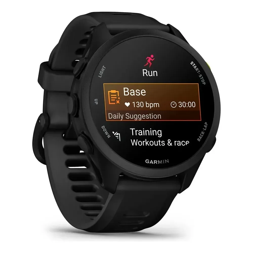 Garmin Relógio Forerunner 70 Preto- 42mm Com Monitor Cardíaco